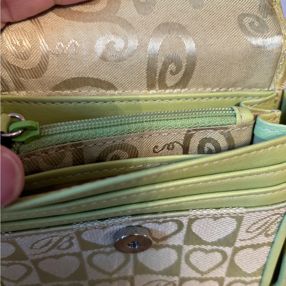 Brighton Vintage Crossbody Croc Embossed - Picture 6 of 8